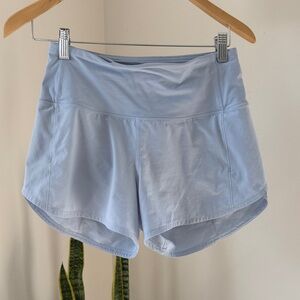 Lululemon Athletica Sky Blue Athletic Shorts